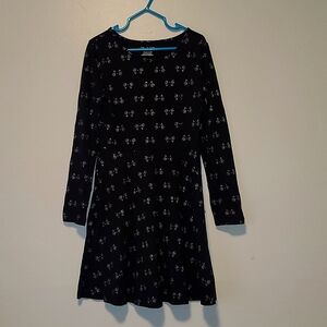 Long sleeved sparkly cat dress